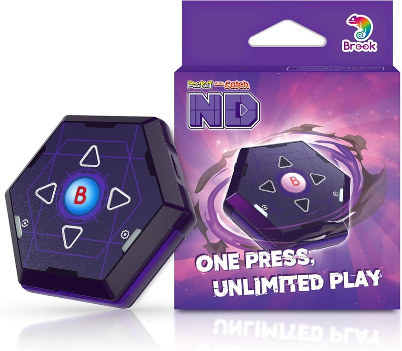 Brook Auto Catch ND – Effortless Auto Catcher for Seniors & Kids | Hyper Tap for Instant Pocket Monster Play | Compact and Hands-Free - Image 1